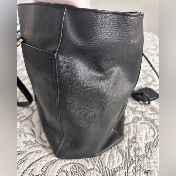 TORY BURCH ROBINSON TOTE BAG Black - Picture 3 of 13